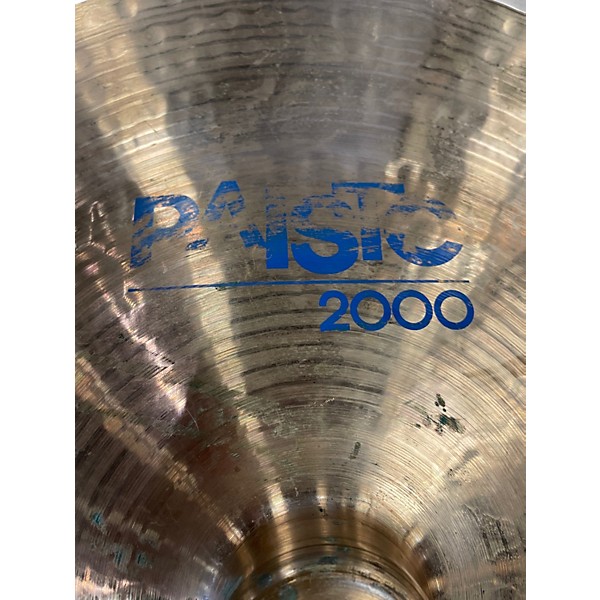 Used Paiste 20in 2000 Series Colorsound China Cymbal