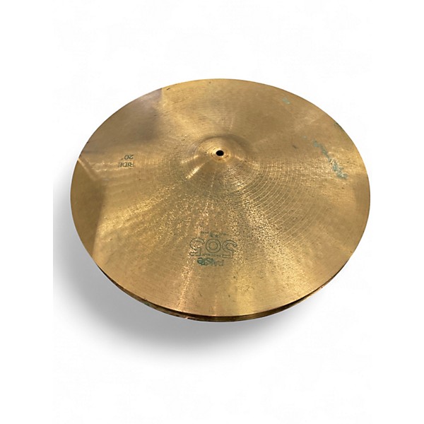 Used Paiste 20in 505 ride Cymbal