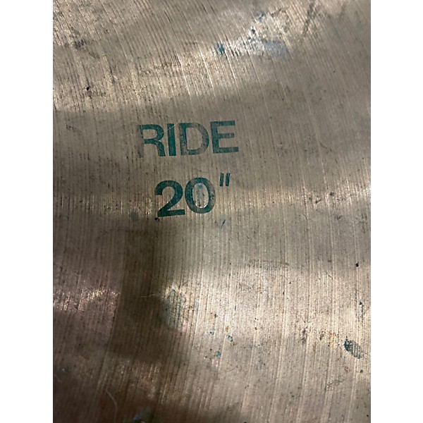 Used Paiste 20in 505 ride Cymbal
