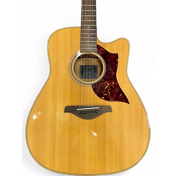 Used Yamaha A1FM LTD Natural Acoustic Electric Guitar