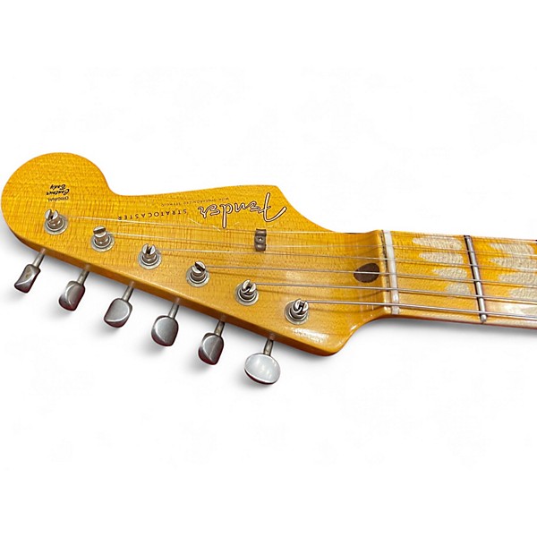 Used Fender 1957 Relic Stratocaster Sonic Blue Solid Body Electric Guitar