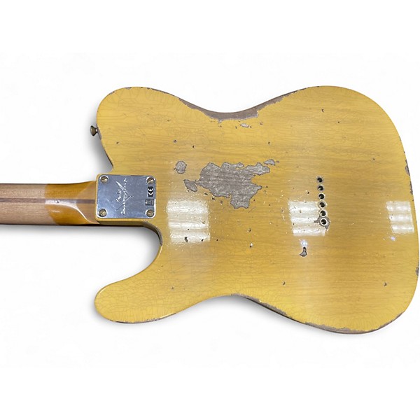 Used Fender B5 1951 Nocaster Heavy Relic Faded Aged Nocaster Blonde Solid Body Electric Guitar