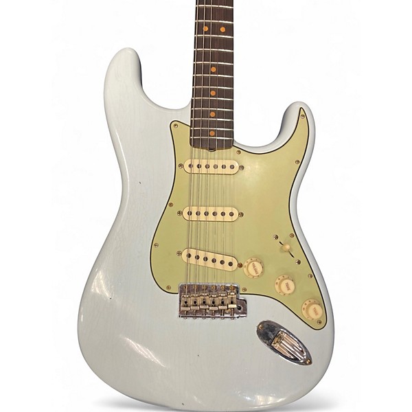 Used Fender Limited 1964 L Series Stratocaster Journeyman Sonic Blue Solid Body Electric Guitar