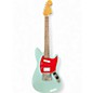Used Squier Classic Vibe 60s Mustang Blue Solid Body Electric Guitar thumbnail
