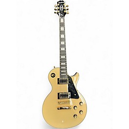 Used Epiphone Les Paul Custom Cream Solid Body Electric Guitar
