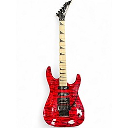 Used Jackson JS34Q Dinky Red Solid Body Electric Guitar