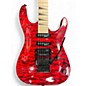 Used Jackson JS34Q Dinky Red Solid Body Electric Guitar