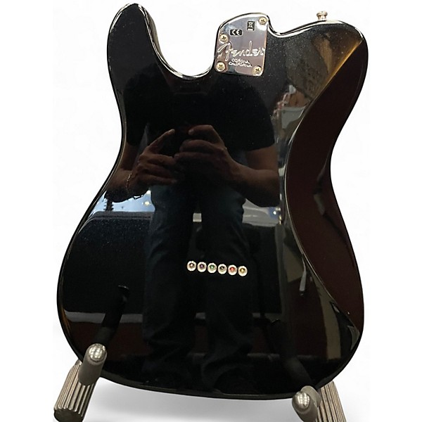 Used Fender American Elite Telecaster Mystic Black Solid Body Electric Guitar