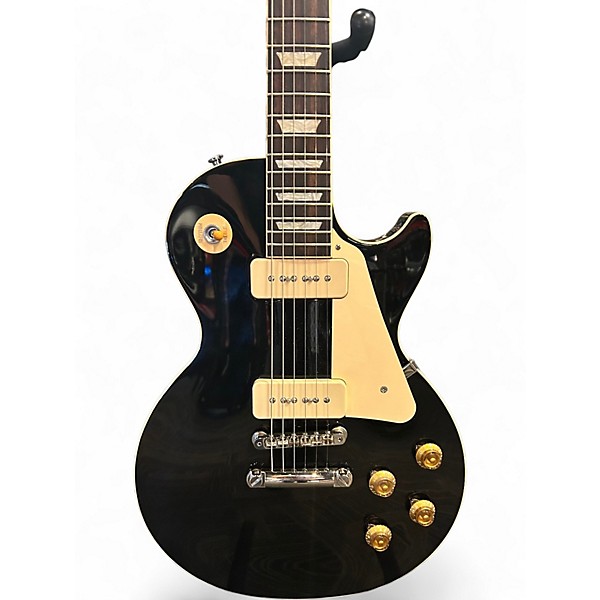 Used 2024 Gibson les paul standard 50's p90 Ebony Solid Body Electric Guitar