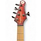 Used MTD Kingston Super 5 String Red Electric Bass Guitar