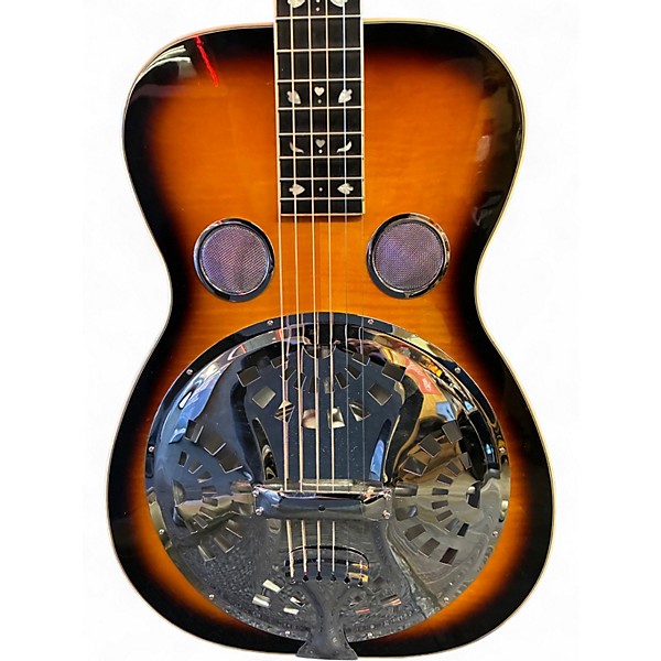 Used Gold Tone PBSD PAUL BEARD SQUARENECK Vintage Sunburst Resonator Guitar
