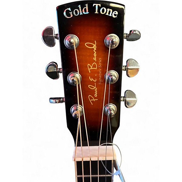 Used Gold Tone PBSD PAUL BEARD SQUARENECK Vintage Sunburst Resonator Guitar