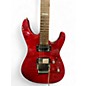 Used ESP LTD M100FM Trans Red Solid Body Electric Guitar