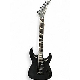 Used Jackson JS22 Dinky Satin Black Solid Body Electric Guitar