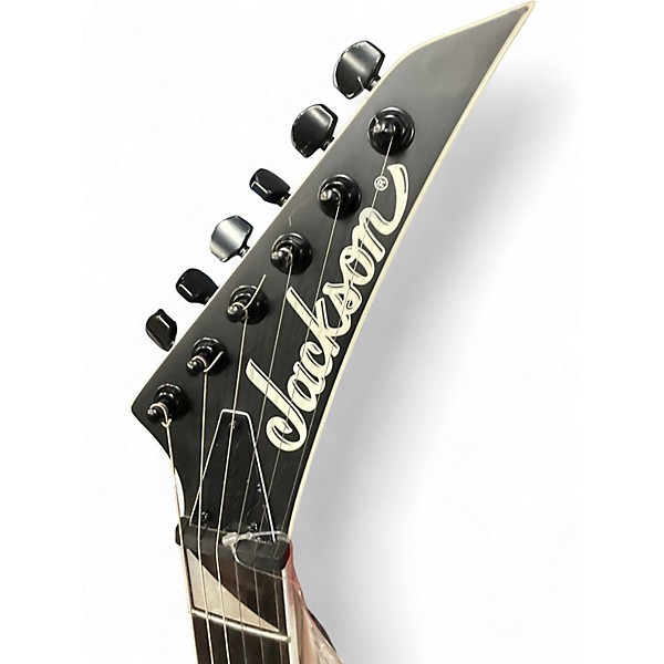 Used Jackson JS22 Dinky Satin Black Solid Body Electric Guitar
