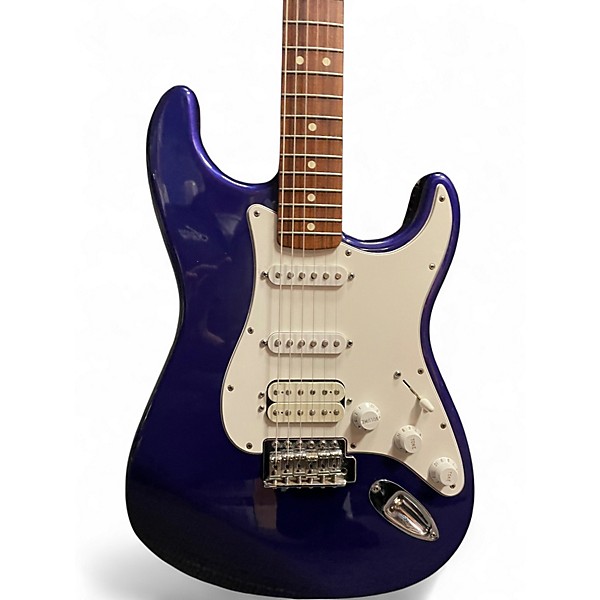 Used Fender Standard Stratocaster Blue Solid Body Electric Guitar
