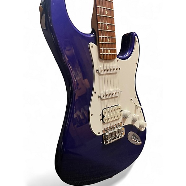 Used Fender Standard Stratocaster Blue Solid Body Electric Guitar