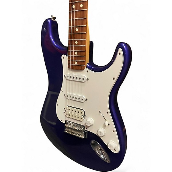Used Fender Standard Stratocaster Blue Solid Body Electric Guitar