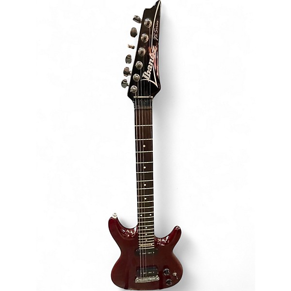 Used Ibanez JS700 Trans Red Solid Body Electric Guitar