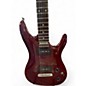 Used Ibanez JS700 Trans Red Solid Body Electric Guitar