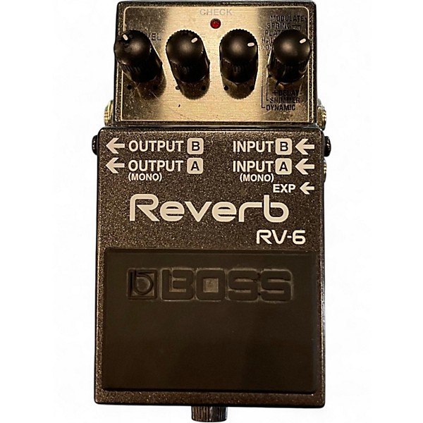 Used BOSS RV6 Digital Reverb Effect Pedal