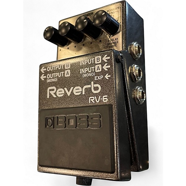 Used BOSS RV6 Digital Reverb Effect Pedal