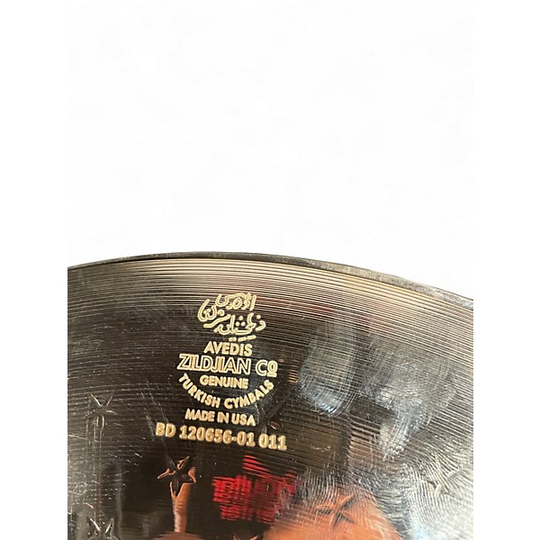 Used Zildjian 15in Z Custom Hi Hat Pair Cymbal