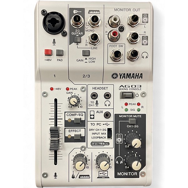 Used Yamaha AG03 Audio Interface