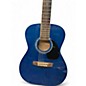 Used Jay Turser JJ43 TBL Blue Acoustic Guitar