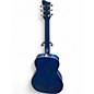 Used Jay Turser JJ43 TBL Blue Acoustic Guitar