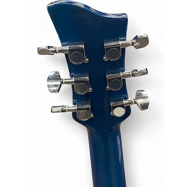 Used Jay Turser JJ43 TBL Blue Acoustic Guitar