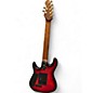 Used Ernie Ball Music Man JASON RICHARDSON SIGNATURE CUTLASS 7A Rorschach Red Solid Body Electric Guitar