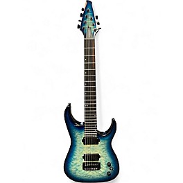 Used Cerberus Guitars Atlas 7 Ocean Blue Burst Solid Body Electric Guitar