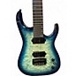 Used Cerberus Guitars Atlas 7 Ocean Blue Burst Solid Body Electric Guitar