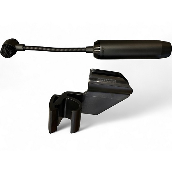 Used Shure PGA98D-XLR Gooseneck Drum Microphone with Drum Mount Drum Microphone