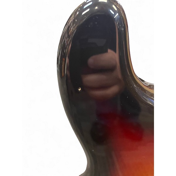 Vintage 1989 Fender precision bass 3 Color Sunburst Electric Bass Guitar