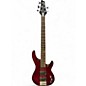 Used Alvarez AE 900 Trans Crimson Red Electric Bass Guitar thumbnail
