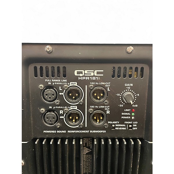 Used QSC hpr181i Powered Subwoofer