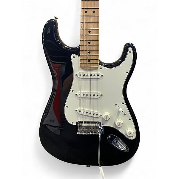 Used Fender Player Stratocaster BLACK Solid Body Electric Guitar