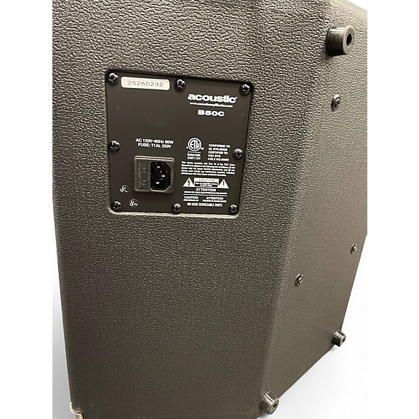 Used Acoustic B50C 1X10 50W Bass Combo Amp
