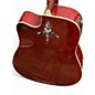 Used Esteban VL-200 Green Acoustic Guitar