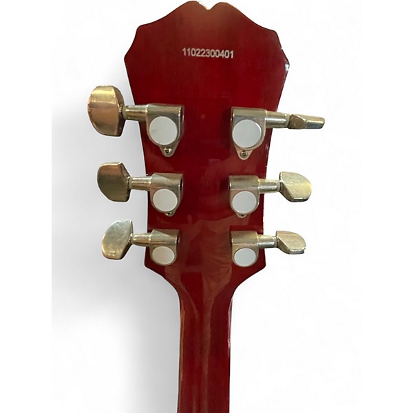 Used Epiphone Les Paul 100 Bolt On Cherry Sunburst Solid Body Electric Guitar