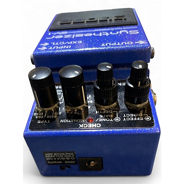 Used BOSS Synthesizer SY-1 Effect Pedal