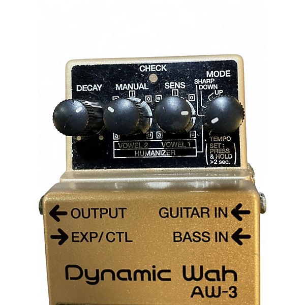 Used BOSS AW3 Dynamic Wah Effect Pedal