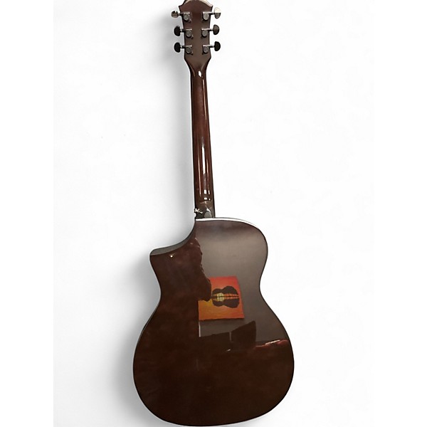 Used Michael Kelly PORT X Brown Acoustic Electric Guitar