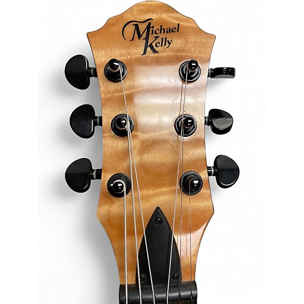 Used Michael Kelly PORT X Brown Acoustic Electric Guitar