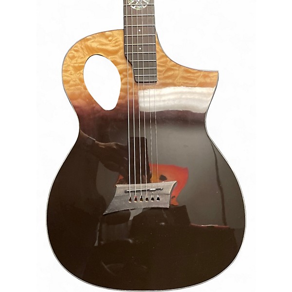 Used Michael Kelly PORT X Brown Acoustic Electric Guitar