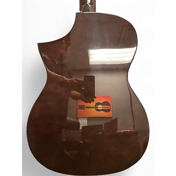Used Michael Kelly PORT X Brown Acoustic Electric Guitar