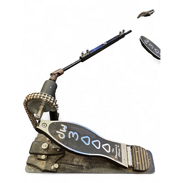 Used DW 3000 Series Double Double Bass Drum Pedal