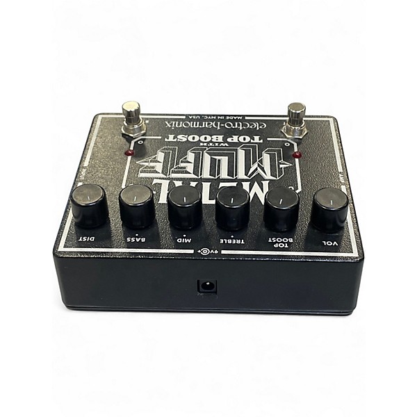 Used Electro-Harmonix Metal Muff Distortion With Top Boost Effect Pedal